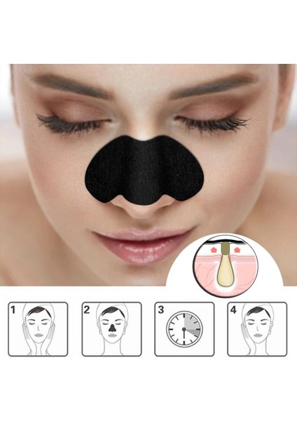 Temizleyici Burun Maske Şeritler Cilt Bakımı 50 Adet (Yurt Dışından)