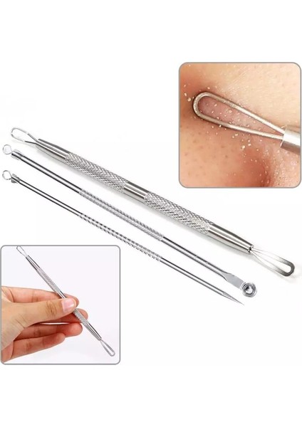 7 Adet Komedon Yüz Cilt Bakımı Aracı Iğneler Yüz Temizleyici (Yurt Dışından) indirimleri