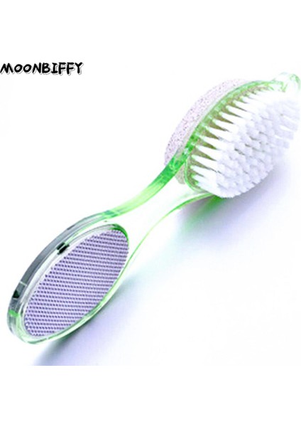 1 【happytree】 1 Adet Ayak Bakımı Aracı 4ın1 Ponza Taşı Ölü Cilt Sökücü Soyma Fırçası Pedikür Taşlama Aracı Rastgele Renk Pedicura Ferramentas (Yurt Dışından)