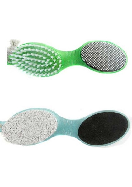 1 【happytree】 1 Adet Ayak Bakımı Aracı 4ın1 Ponza Taşı Ölü Cilt Sökücü Soyma Fırçası Pedikür Taşlama Aracı Rastgele Renk Pedicura Ferramentas (Yurt Dışından) fiyatları