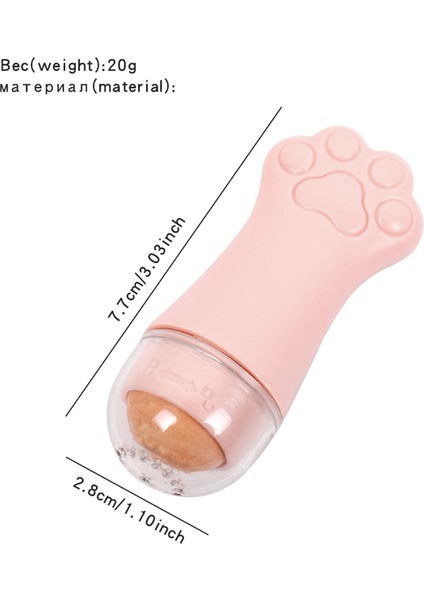 Kedi Paw Yüz Yağı Emici Rulo Volkanik Taş Leke Çıkarıcı Yüz Parlak Değişen Gözenekler Yağ Temizleme Masajı Yüz Bakımı Araçları (Yurt Dışından) modelleri