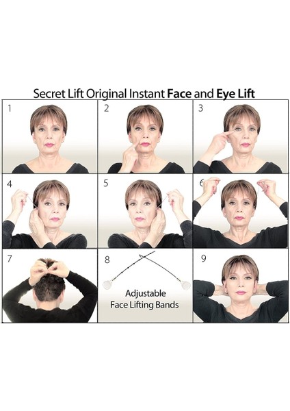 2019 40 Adet Yüz Germe Etiket Yüz Germe Bandı Görünmez Yüz Etiket Esneklik Şeffaf Yapışkan Bant (Yurt Dışından) fırsatları