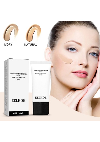 Cc Krem Yumuşak Makyaj Astarı Krem Nemlendiricimakyaj Fondötenleri Fildişi Beyaz (Yurt Dışından) modelleri