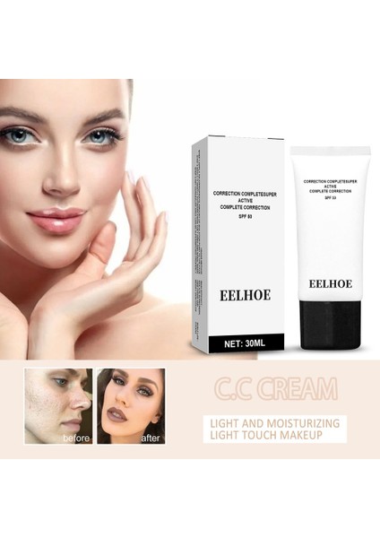 Cc Krem Yumuşak Makyaj Astarı Krem Nemlendiricimakyaj Fondötenleri Fildişi Beyaz (Yurt Dışından) fırsatları