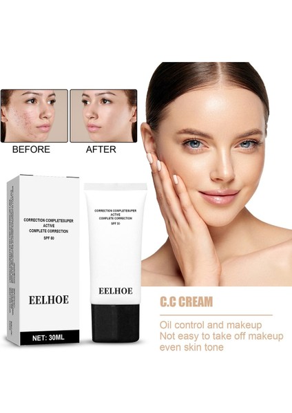 Cc Krem Yumuşak Makyaj Astarı Krem Nemlendiricimakyaj Fondötenleri Fildişi Beyaz (Yurt Dışından) indirimleri