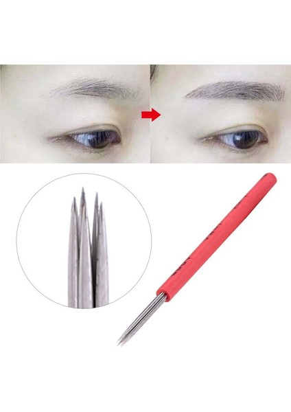 50 Adet R5 Liner Gölgeleme Iğneleri Microblading Sis Göz Kaş Bıçağı Yarı Kalıcı Makyaj Için (Yurt Dışından) fiyatları