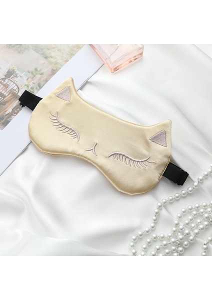 Ipek Kedi Uyku Göz Maskeleri (Altın) (Yurt Dışından) fiyatları