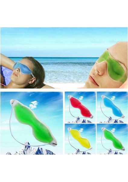 1 Adet Soğuk Jel Göz Maskesi (Kırmızı Jel Göz Maskesi) (Yurt Dışından) fırsatları