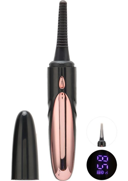 Elektrikli Isıtmalı Uzun Eğri Kalıcı Isı Kirpik Kıvırıcı Gözler Kirpikler Makyaj (Yurt Dışından)