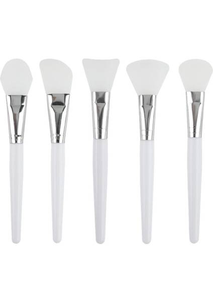 Adet/takım Profesyonel Silikon Maske Fırçası Dıy Salon Silikon Yüz Çamur Karıştırma Fırçası Cilt Bakımı Için Yeniden Kullanılabilir Kozmetik Aracı (Yurt Dışından)