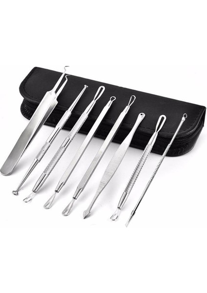 4/7/8 Adet Temizleyici Yüz Cilt Bakımı Iğneler Cımbız (Yurt Dışından)