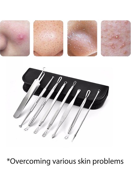 4/7/8 Adet Temizleyici Yüz Cilt Bakımı Iğneler Cımbız (Yurt Dışından) fiyatları