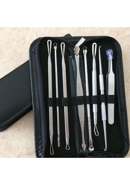 4/7/8 Adet Temizleyici Yüz Cilt Bakımı Iğneler Cımbız (Yurt Dışından) modelleri