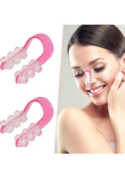 Sihirli Burun Şekillendirme Şekillendirici Kaldırma Köprüsü Doğrultma Güzellik Klip Yüz Germe Burun Klipsi Yüz Clipper Düzeltici Güzellik Aracı 2pcs(2pcs） (Yurt Dışından)