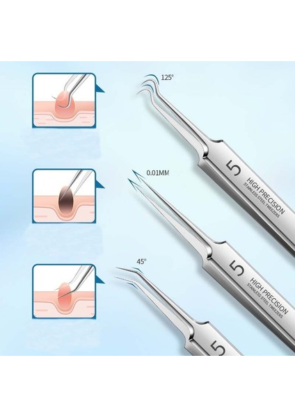 Profesyonel Ultra-Ince No. 5 Cımbız Cilt Temizleyici (Yurt Dışından) fırsatları