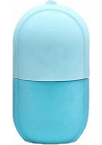 Yüz Buz Masajı Bardak Silindirler Silikon Kapsül Masajı Kas Terapisi Için Gök Mavisi + Açık Mavi (Yurt Dışından) fiyatları