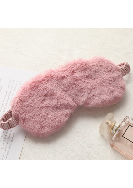 Yumuşak Peluş Uyku Göz Kapağı Maskesi Uyku Maskesi Göz Kapağı Tavşan Peluş Sevimli Uyku Göz Bandı (Mavi) (Yurt Dışından) indirimleri