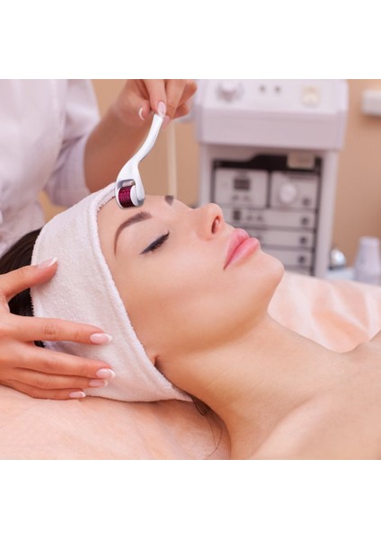 Mikro Iğneli Silindirler Dermatolojik Silindirler 540 Mikro Iğneler Hava Çıkma Beyaz 1.0mm (Yurt Dışından) indirimleri