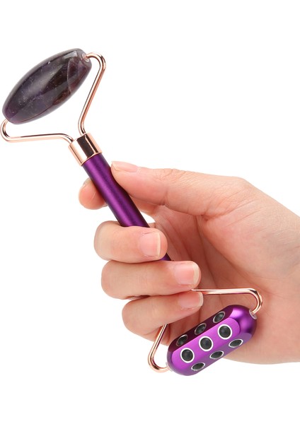 Chenba Tan Yüz Rulo Masaj Mor Yeşim Germanium Yüz Sıkılaştırıcı Güzellik Aracı (Yurt Dışından) fırsatları