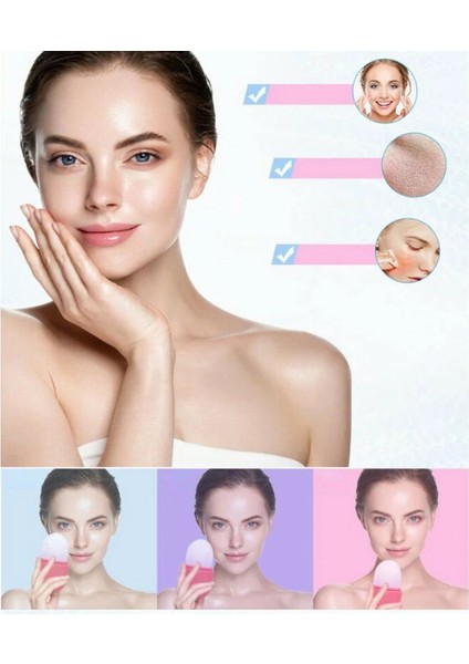 Yüz Buz Masajı Bardak Silindirler Silikon Kapsül Masajı Kas Terapisi Için Gök Mavisi + Açık Mavi (Yurt Dışından) indirimleri