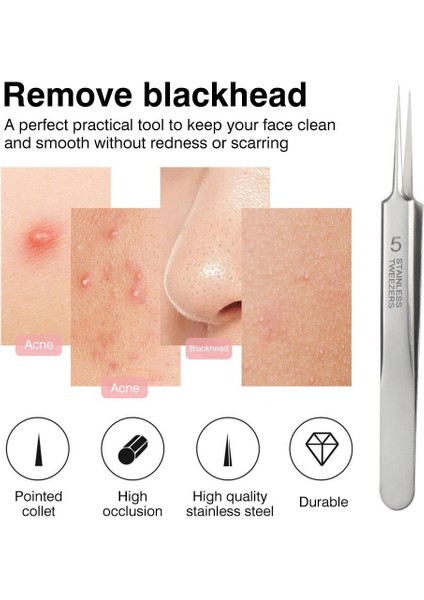 Ultra-Ince No. 5 Komedon Klip Yüz Cilt Bakımı Iğneler(Yurt Dışından) fırsatları