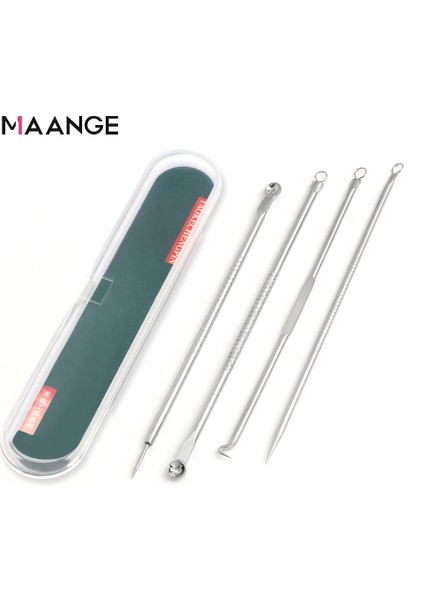 1 Maange 4 Adet/Takım Cilt Temizleme Kiti Çelik Temizleyici Yüz Bakımı Araç Seti (Yurt Dışından) fiyatları