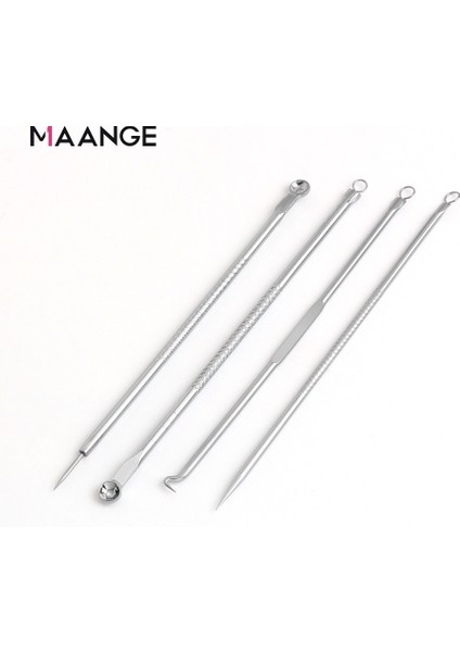 1 Maange 4 Adet/Takım Cilt Temizleme Kiti Çelik Temizleyici Yüz Bakımı Araç Seti (Yurt Dışından) modelleri