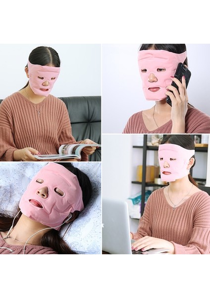 Magnetische Ijs Jel Maskeleyici Yaşlanma Karşıtı Rimpel Verwijderen Relax Sıcak Komprimeren Koude Koeling Gezichtsmasker Schoonheid Yüz Germe Huidverzorging Aracı (Yurt Dışından) indirimleri