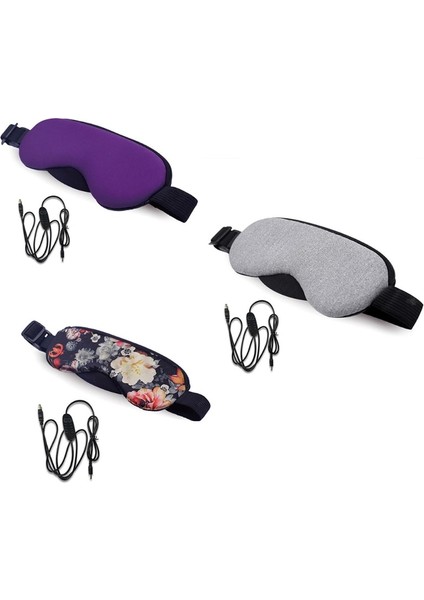 Yeni Sıcaklık Kontrolü Isı Buhar Pamuklu Göz Maskesi Usb Sıcak Pedler Göz Bakımı (Gri) (Yurt Dışından) fiyatları