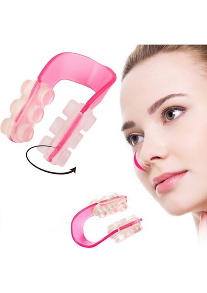 1 Adet Pembe Silikon Burun Şekillendirici Kaldırma Klipsi Doğrultma Kadın Güzellik Araçları Yüz Bakımı Burun Düzeltici Makyaj Hediye 2 Adet (2 Adet) (Yurt Dışından) modelleri