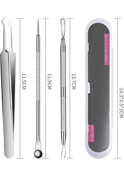 3/4/5/7 Adet Iğneleri Temizleyici Paslanmaz Çelik Komedon Yüz Bakımı (Yurt Dışından) modelleri