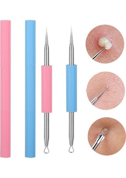 Çift Kafa Cilt Iğnesi Yüz Temizleme Aracı Cilt Bakımı (Yurt Dışından) fiyatları