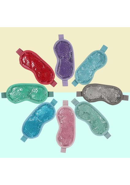 Jel Göz Maskesi Sıcak Soğuk Ayarlanabilir Askı Güzellik Jel Göz Maskesi Uyku Buz Gözlüğü Uyku Maskesipembe (Pembe) (Yurt Dışından) fiyatları