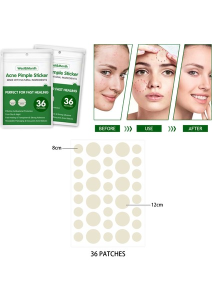 Şeffaf Görünmez Cilt Bakımı Yüz Çıkartmalar (Yurt Dışından) indirimleri