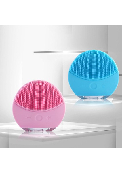 Yüz Temizleme Fırçası USB Şarjlı Suya Dayanıklı Silikon Temizleme Fırçası Mavi (Yurt Dışından) modelleri