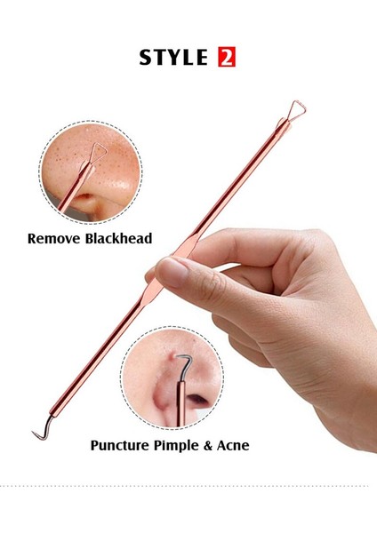 4 Adet Iğneler Seti Cilt Bakımı Temizleyici (Yurt Dışından) fırsatları