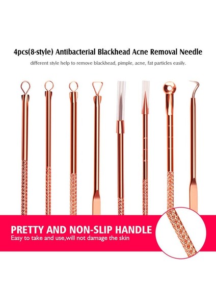 4 Adet Iğneler Seti Cilt Bakımı Temizleyici (Yurt Dışından) indirimleri