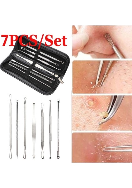 7/8 Adet Paslanmaz Çelik Komedon Yüz Araçları Kiti (Yurt Dışından) modelleri