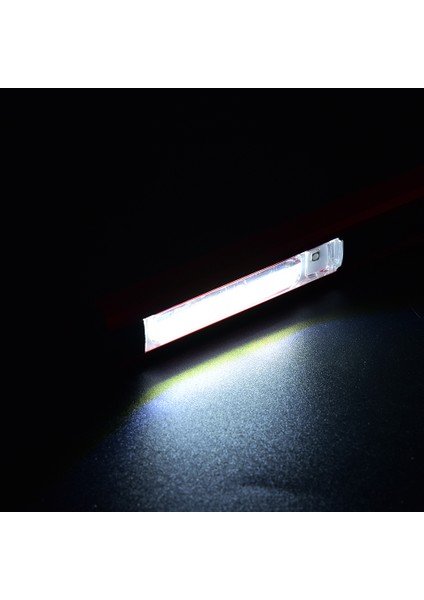 Çalışma Işığı USB Şarjı Manyetik Acil Durum Led'i Çift Ferromanyetik Tasarım Yüksek Parlaklık Şarj Edilebilir Hafif Taşınabilir (Yurt Dışından)