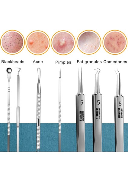 Adet Ultra-Ince Klip Cımbız Iğne Cilt Yüz Bakımı Temizleyici Aracı (Yurt Dışından) fiyatları