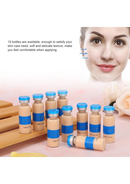 10 Adet 5ml/şişe Gençleştirici Likit Fondöten Mikro Iğne (Yurt Dışından) fiyatları