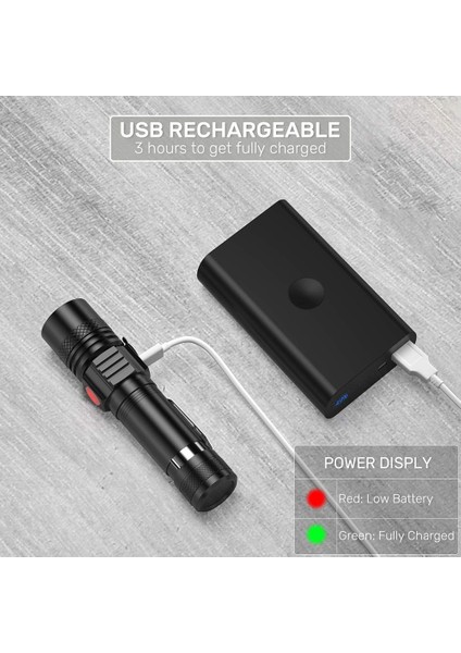 Şarj Edilebilir Flaş-2 * Flaş 2 * Şarj Edilebilir Piller 2 * USB Kablosu-Siyah (Yurt Dışından)