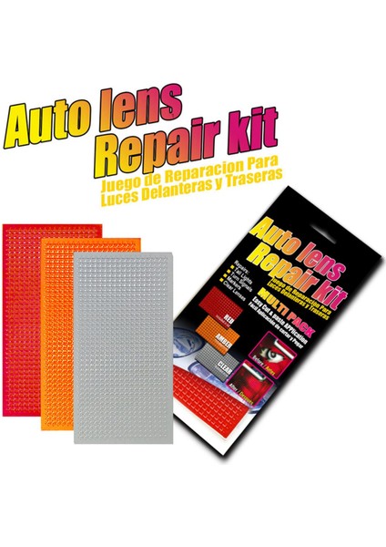 Araba Oto Lens Tamir Kiti Araba Farlar Arka Lambası Tamir Alet Takımı Araba Işıkları Filmi (Yurt Dışından)