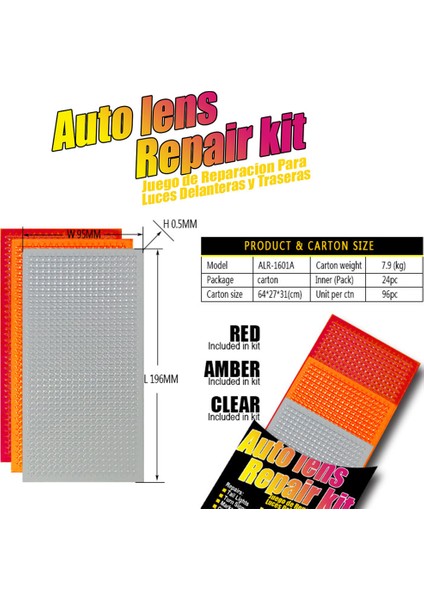 Araba Oto Lens Tamir Kiti Araba Farlar Arka Lambası Tamir Alet Takımı Araba Işıkları Filmi (Yurt Dışından) indirimleri