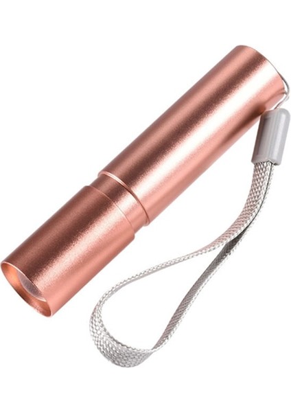 Süper Parlak Mini Işık 3 Modlu USB Şarj Edilebilir Mini El Feneri, Dahili 14500 Pil (Yurt Dışından)