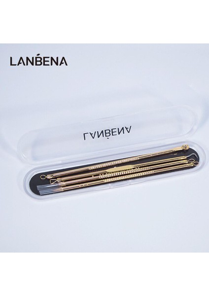 Lanbena 4 Adet/Takım Altın Iğne Seti Cilt Bakımı Aracı (Yurt Dışından)