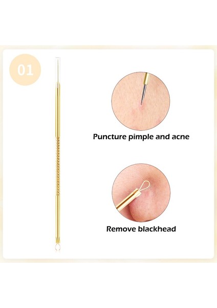 Lanbena 4 Adet/Takım Altın Iğne Seti Cilt Bakımı Aracı (Yurt Dışından) fiyatları