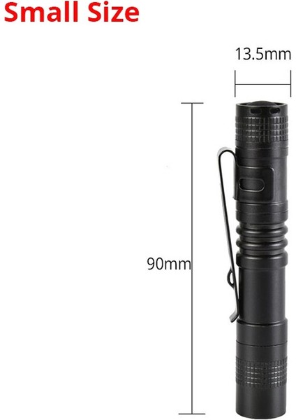 3800LM Güçlü Mini Q5 LED El Feneri Sabit Odaklı LED El Fenerleri Torch Cep Işık Aaa Pil Için Su Geçirmez Fener (Yurt Dışından) fiyatları