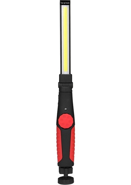 Cob El Feneri Torch USB Şarj Edilebilir LED Çalışma Işığı Manyetik Cob Fener Taşınabilir Spot Muayene Lambası (Yurt Dışından)