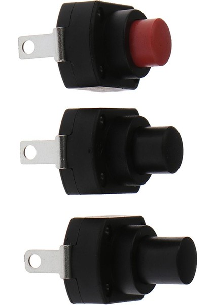 Adet Yükseklik 13.5/15.5/18.5mm El Feneri Anahtarı Kendinden Kilitlemeli Basmalı Düğme Anahtarı Creek (Yurt Dışından)